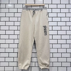 PLEASURES LOGIC REVERSE FROTTEE SWEATHOSE GRAU - Bild 1 von 6