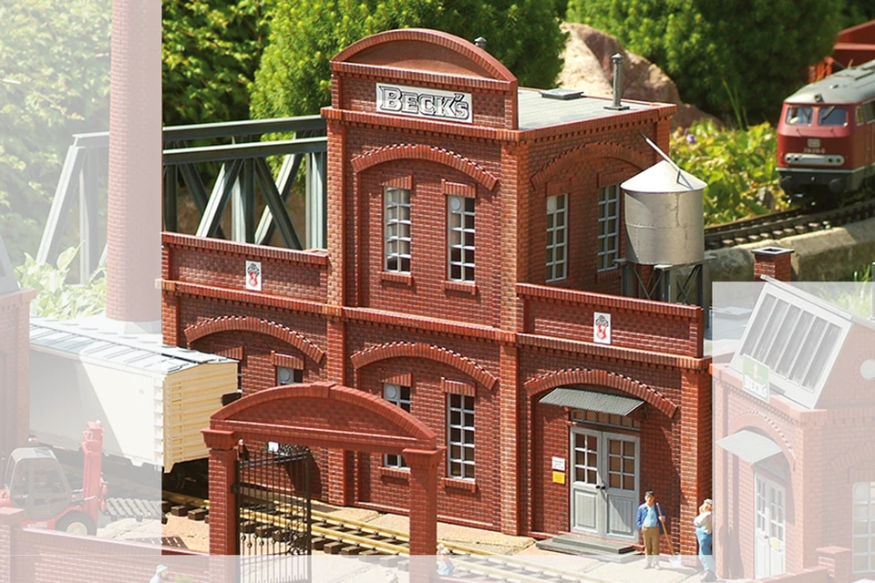 Piko G Scale 62014 Brewery Main Building, Building Kit (G-Scale) - Image 1 of 1