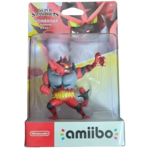 Nintendo amiibo INCINEROAR Super Smash Brothers Action Figure Japan New F/S - Picture 1 of 4