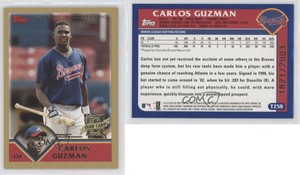 2003 Topps Traded & Rookies Gold /2003 Carlos Guzman #T258 Rookie RC
