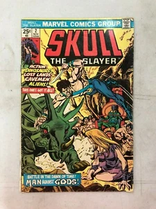Marvel Skull The Slayer Gods and Super Gods Vol 1 No 2 Nov 1975 Comic Book - Picture 1 of 5