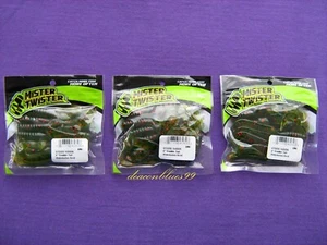 MENGE 3 PAKETE MISTER TWISTER 4 ZOLL DOPPELSCHWANZMADEN - WASSERMELONENSAMEN - Bild 1 von 3