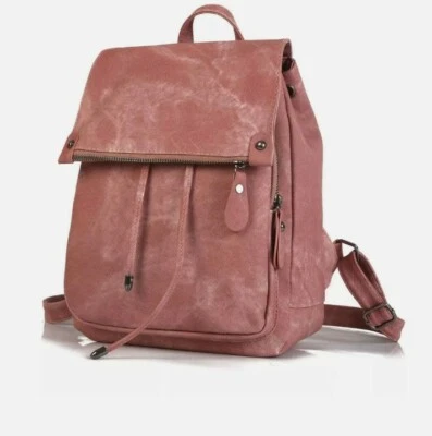 Bolso universitario liso para mujer Paquete de cuero PU Tipo Cubierta Bolso de mano plegable para el hombro Foto 1 de 4