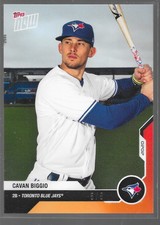 2020 Topps Now Road Opening Day RTOD Orange Cavan Biggio /5 OD-65 Jays