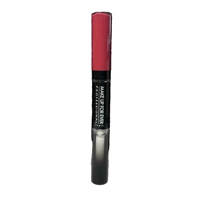 Make Up For Ever Aqua Rouge WP Liquid Lip Color - #50 Raspberry/Clear- Full Size - Image 1 of 2