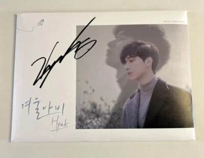 VIXX HYUK [WINTER BUTTERFLY] 1st Mini Album CD  Autographed Foto 1 de 3