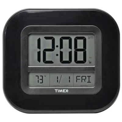 Timex 75322T Atomic CLOCK Date Day Temperature Dementia Alzheimers Wall Desk - Image 1 of 4