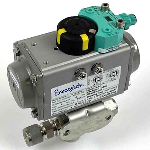 Swagelok SC00015-4U F04-N-DS-11 AZNX MS-A15-4-DIN Stellantrieb + Pepperl&Fuchs,  - Picture 1 of 5