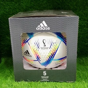 Adidas Al Rihla FIFA World Cup Qatar 2022 | Soccer Match Ball Size | With Box - Picture 1 of 7
