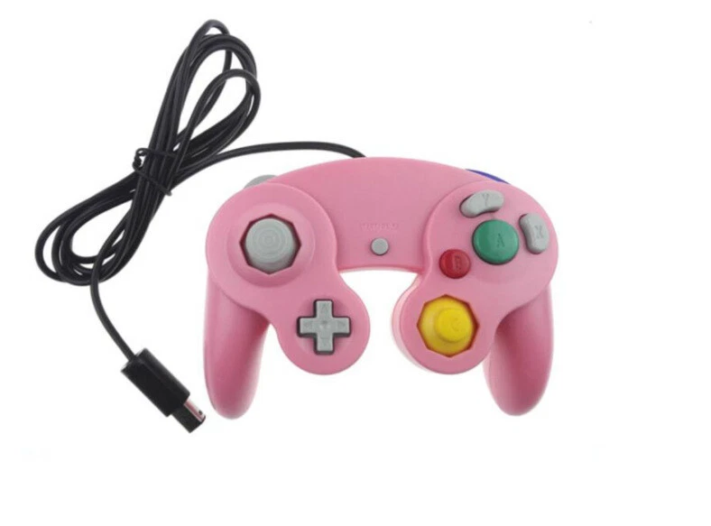 Wired Shock Gamepad Controller For Nintendo Gamecube NGC-19 colors - Image 1 of 3