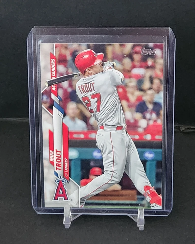 MIKE TROUT 2020 TOPPS UPDATE SERIES NO. U-292 LOS ANGELES ANGELS - Image 1 of 2