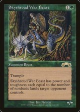1x Skyshroud War Beast Exodus Magic The Gathering - MTG   LP