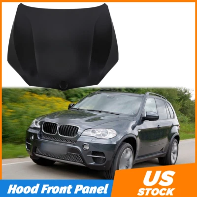 Front Hood Panel Bonnet Shell For 2014-2018 BMW X5 2015-19 X6 Primed Aluminum US Foto 1 de 4