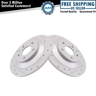 Juego de rotores de freno trasero para Mazda CX-5 2013-2024 CX-30 Foto 1 de 4