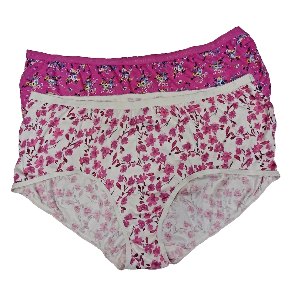 2pk Comfort Choice + Talla 13 Colores Surtidos Calzoncillos Bragas ROPA INTERIOR NUEVO SIN ETIQUETAS Foto 1 de 1