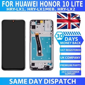 For Huawei Honor 10 Lite LCD Touch Screen Digitizer Assembly Display with Frame - Picture 1 of 2