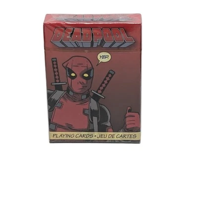 Rare Retired Deadpool Collectible Playing Cards - Image 1 of 4