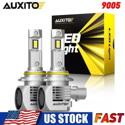 AUXITO 9005 LED Headlight Bulb Conversion Kit High Lo Beam White Bright 40000LM - Imagem 1 de 4