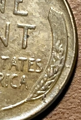 Centavo Lincoln Wheat 1956 troqueles tallos inversos error moneda centavo Foto 1 de 4