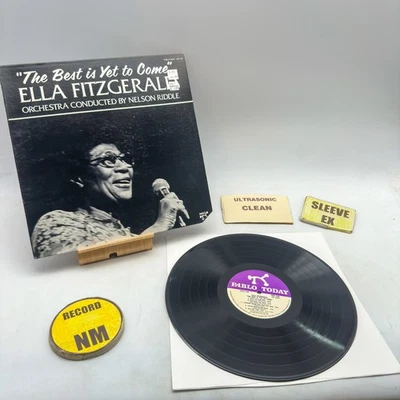 Ella Fitzgerald- The Best Is Yet To Come NM/EX Ultrasonic Clean1982 Vinyl Recor - Image 1 of 3