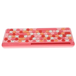 Wireless Keyboard Mini 100 Keys Smart Power Saving Colorful Computer Keyboar - Picture 1 of 22