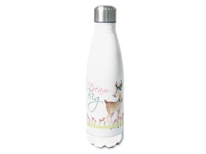 Trinkflasche Reh Blumen Kind Erwachsene Geschenk Geburtstag Dream Thermo 500ml - Bild 1 von 8