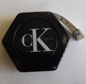 RARE CALVIN KLEIN MEASURING TAPE MADE IN GERMANY TAILOR'S COLLECTIBLE CK - Picture 1 of 10