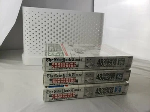 New York Times Crossword Companion A Puzzle Refills Lot of 3 Volume 2, 14, 15. - Picture 1 of 4