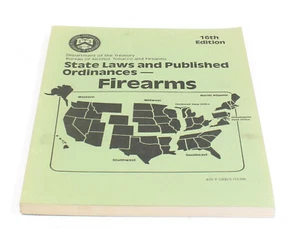 Original Obsolete 1984 BATF Firearms Laws & Ordinances Book US Treasury - Picture 1 of 1