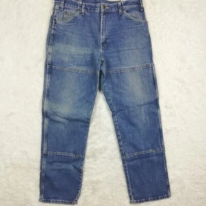 Dickies Herren Jeans Double Knee Reinforced Straight Leg Blau Denim Workwear 36x34 - Bild 1 von 10