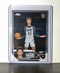Lincoln Cosby Rookie Card 2023-24 Topps Chrome Overtime #28 RWE - Picture 1 of 2