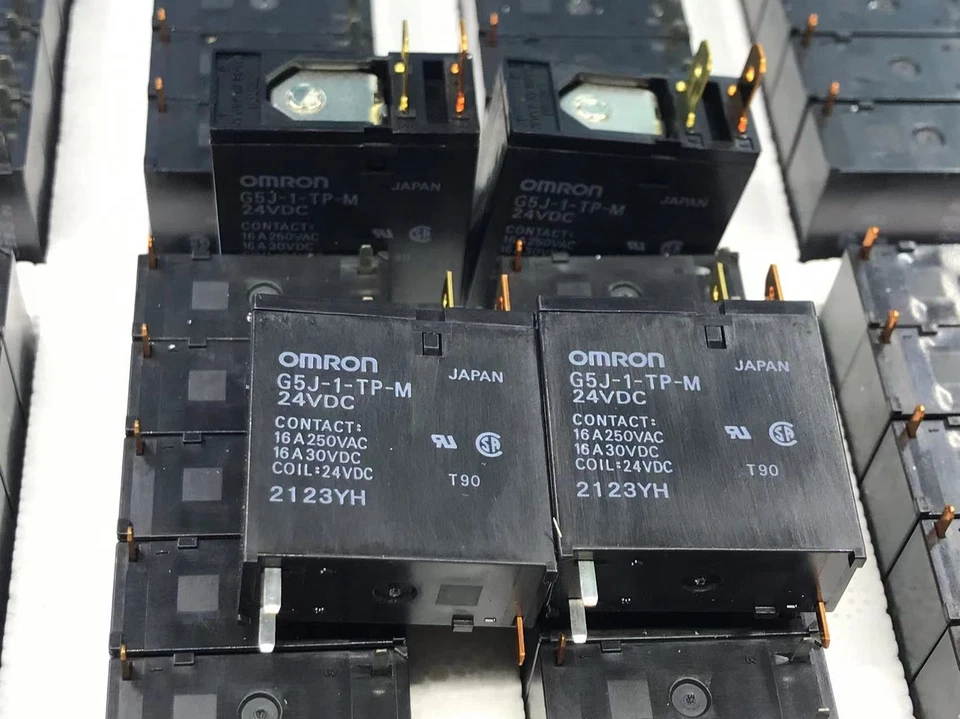New G5J-1-TP-M 24VDC Power Relay 16A 250VAC 3 Pins x 10pcs - Image 1 of 1
