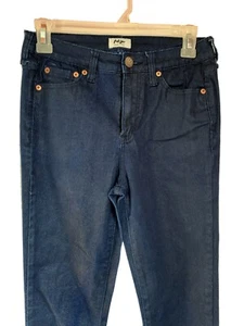 Tokyo Darling Girl's Jeans with Glitter Color Navy Skinny Size 2 Regular Stretch - Picture 1 of 8