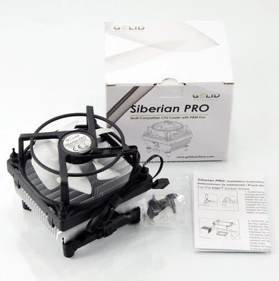 Gelid Solutions Siberian Pro Quiet CPU Cooler for AMD and Intel, Only 10 dBA - Image 1 of 4