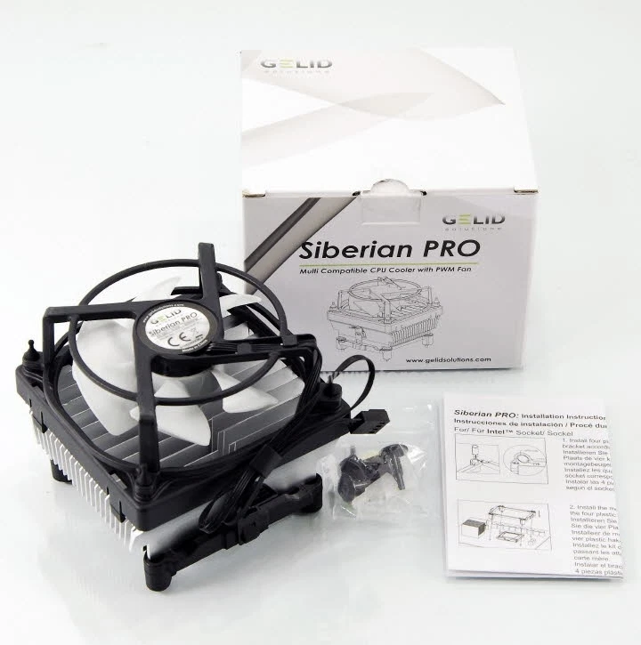 Gelid Solutions Siberian Pro Quiet CPU Cooler for AMD and Intel, Only 10 dBA - Image 1 of 4