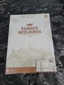 Famous Buildings (World’s Great Architecture) 3D Puzzle- GOLDEN GATE BRIDGE - Picture 1 of 6