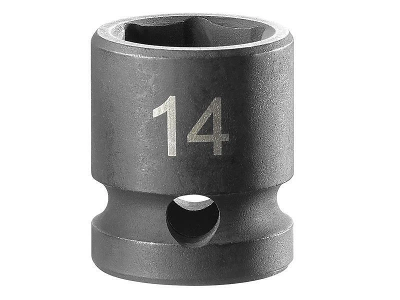 Facom 6-Point Stubby Impact Socket 1/2in Drive 14mm - Image 1 of 1