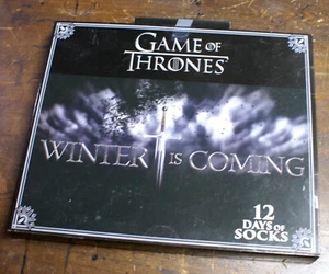 Game of Thrones Winter is Coming 12 Days of Socken MIB - Bild 1 von 3