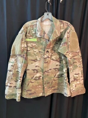 Coat Utility Army Combat Uniform XS S M L XL 2XL Ripstop OEF OCP Multi Cam BDU - Image 1 of 4