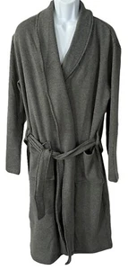 Eddie Bauer Herren Lounge Robe Plüsch gefüttert, klein/mittelgrau - Bild 1 von 6