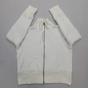 Old Navy Sweater Girls Large White Full Zip Casual Comfort Outdoors Kids - Picture 1 of 7