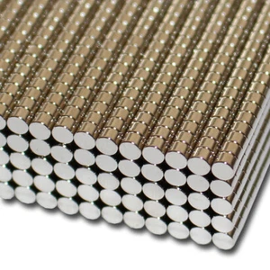 10 DISCOS MAGNÉTICOS DE NEODIMIO D3x2 mm NdFeB N52 IMANES PLANOS 350 G POWER  - Imagen 1 de 2