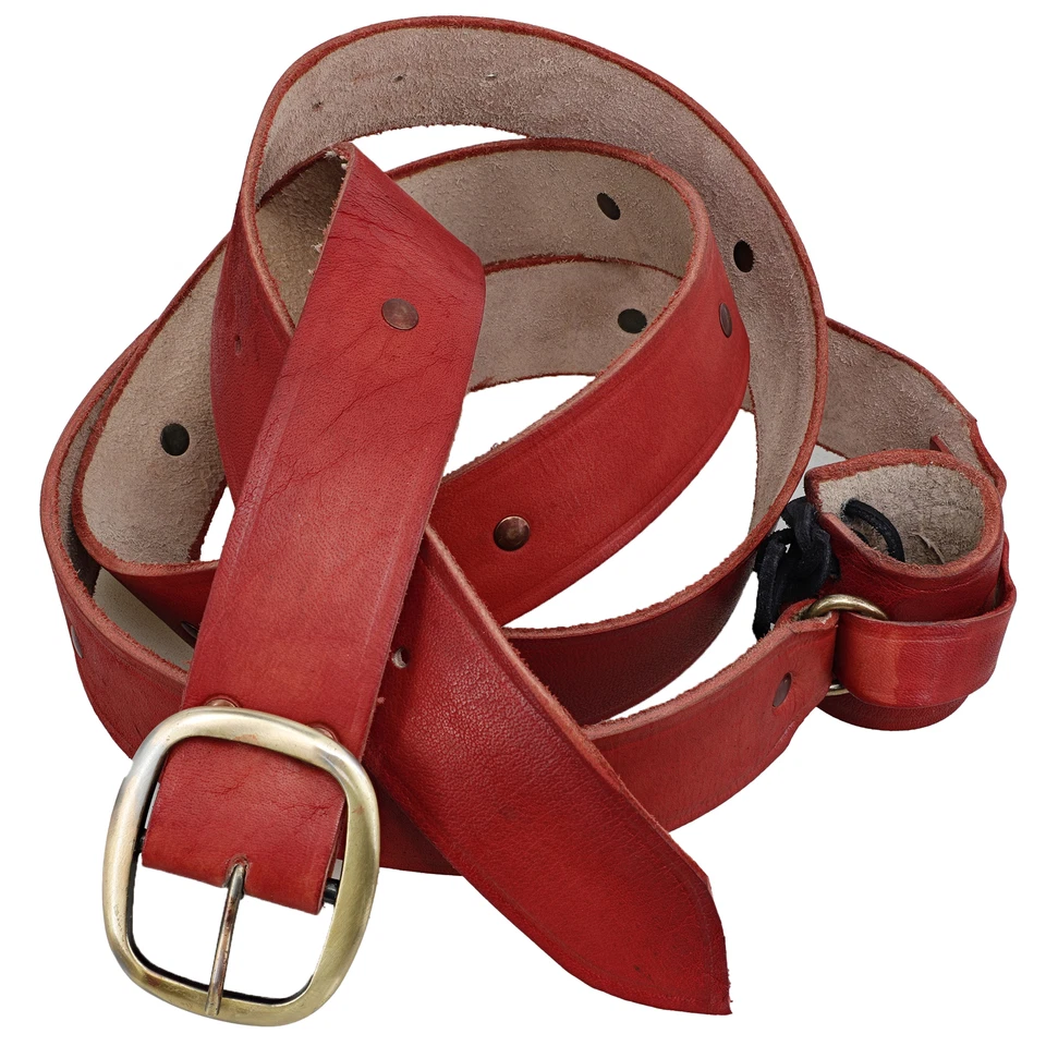 Cinturón Espada Doble Envoltura Medieval Cuero Genuino con Rana Ajustable, en Tamaño 3 Foto 1 de 4