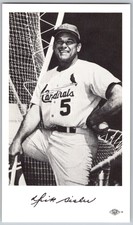 1970 St. Louis Cardinals Photocards Dick Sisler