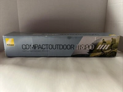 Nikon Compact Outdoor Tripod For Cameras, Spotting Scopes, Binoculars 16749 NOB - Image 1 of 4