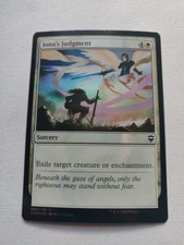 1x FOIL Iona's Judgment | MTG Magic Commander Legends | English | NM-SP x1