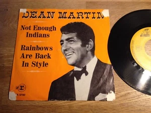 DEAN MARTIN "NOT ENOUGH INDIANS/RAINBOWS ARE BACK IN STYLE" REPRISE RECORDS GEMA - Picture 1 of 12