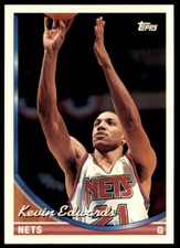 1993-94 Topps Kevin Edwards New Jersey Nets #258