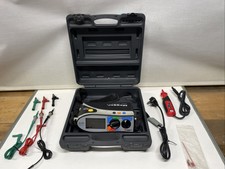 MEGGER MFT1553 BLUETOOTH MULTIFUNCTION TESTER - With TEST LEADS, PROBE & CASE
