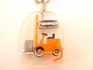 RARE Porte-clés / Key Ring BOURBON - FENWICK CHARIOT ELEVATEUR - NO LIQUID ! - 2 - Imagen 1 de 6